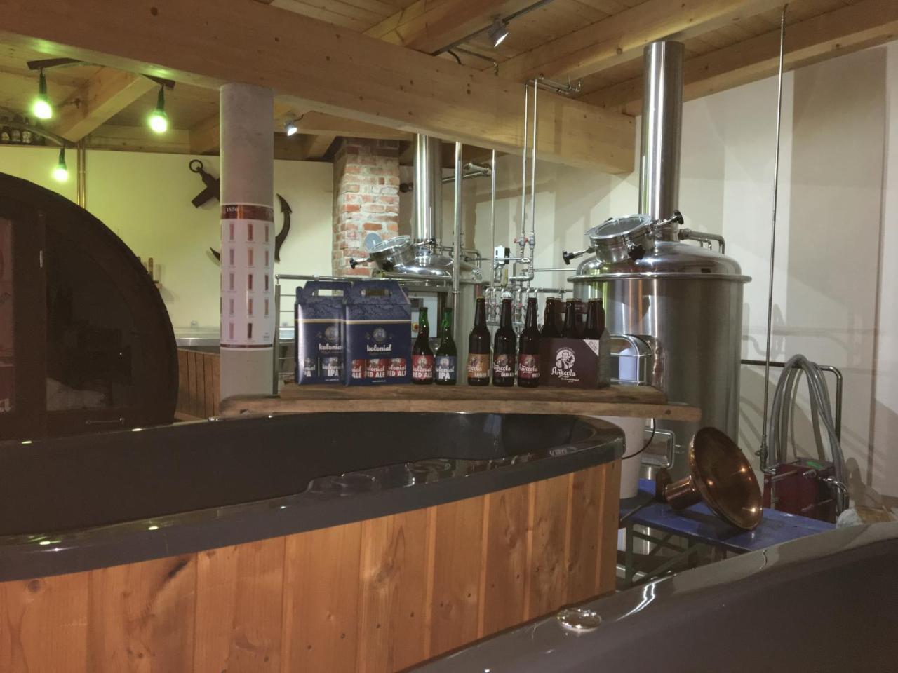 Ankerbraeu Ferienwohnungen Brauerei Bierbad Штайнах Экстерьер фото